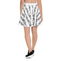 Image 4 of Eugene Teal Frog Skater Skirt