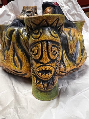 Image of LE 143/150 “I Lava You” Tiki Bowl 2018 By Tiki Diablo & Tahiti Gil