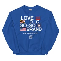 Image 1 of LOVEDCGOGO "A MITCHCRAFT JOINT" Dark Unisex Sweatshirt (see color options)