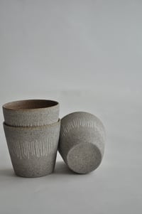 Image 5 of Speckled Grey Espresso Cup – Porcelain Inlay