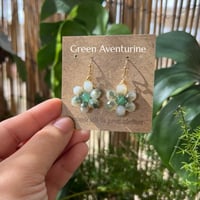 Image 5 of Beaded Flowers Earrings