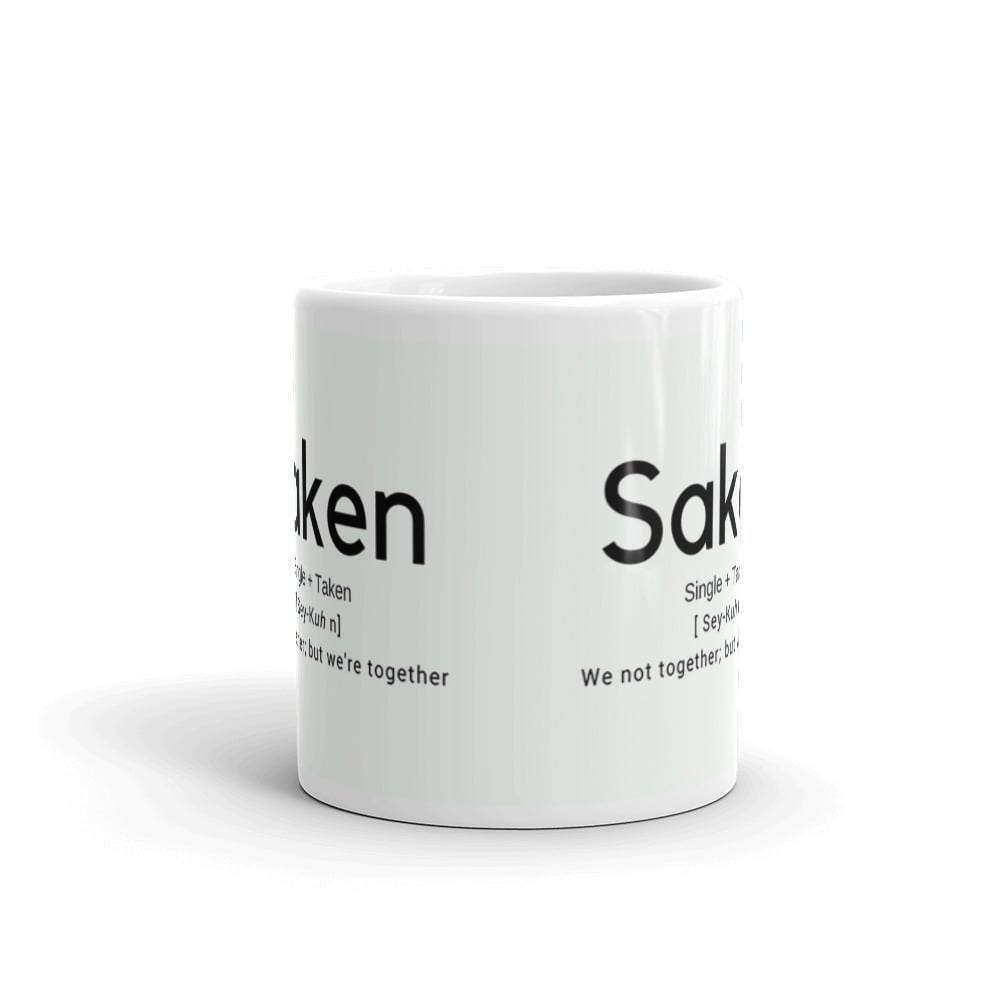 Image of WHITE SAKEN MUG