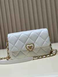 Image 2 of CC Heart Button Bag