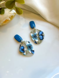 Blue Morpho Hollows Every pair will be different/ matched at its best)