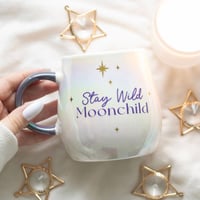 Image 1 of Stay Wild Moon Child Rounded Mug