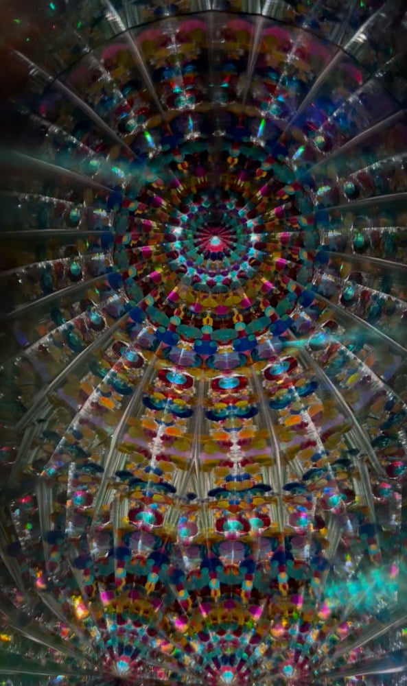 Image of Silver Mandala Mini AuraScope (junior size)