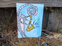 Image 3 of Possum Playing Horn