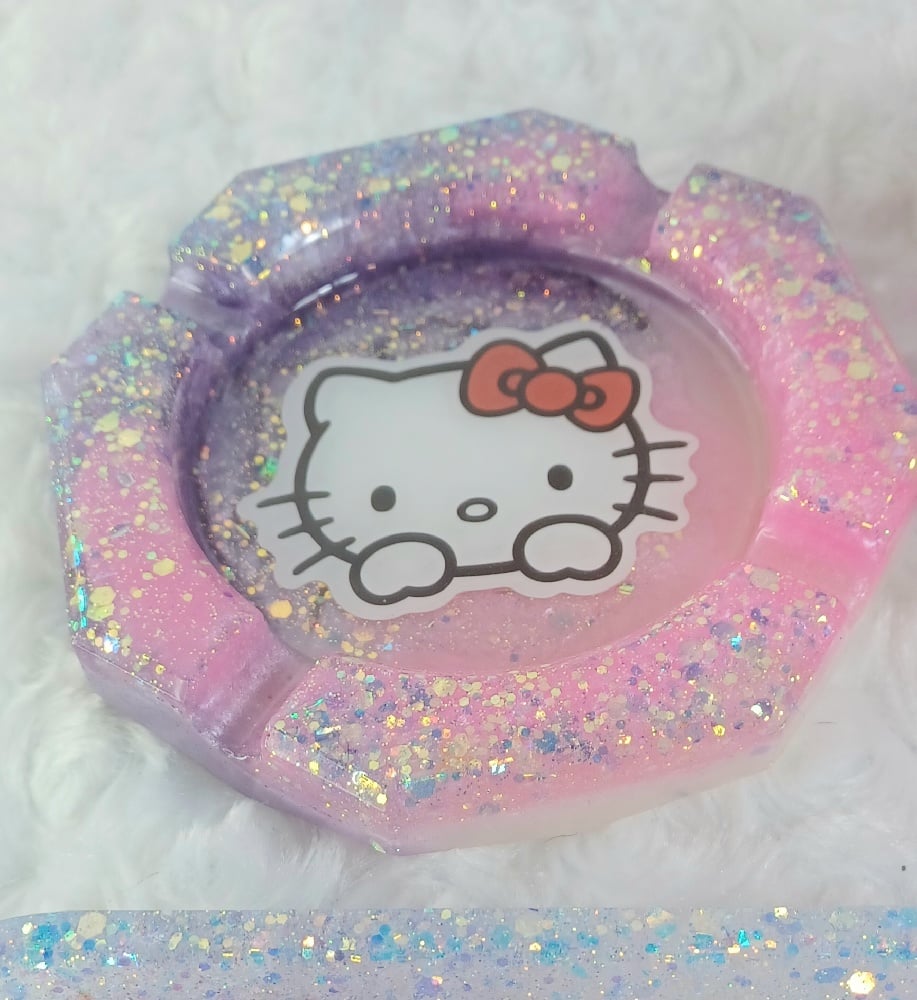 Image of Pretty kitty tray set