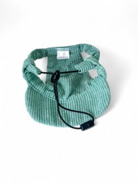 Image 2 of Mint Green Corduroy Pet Hat