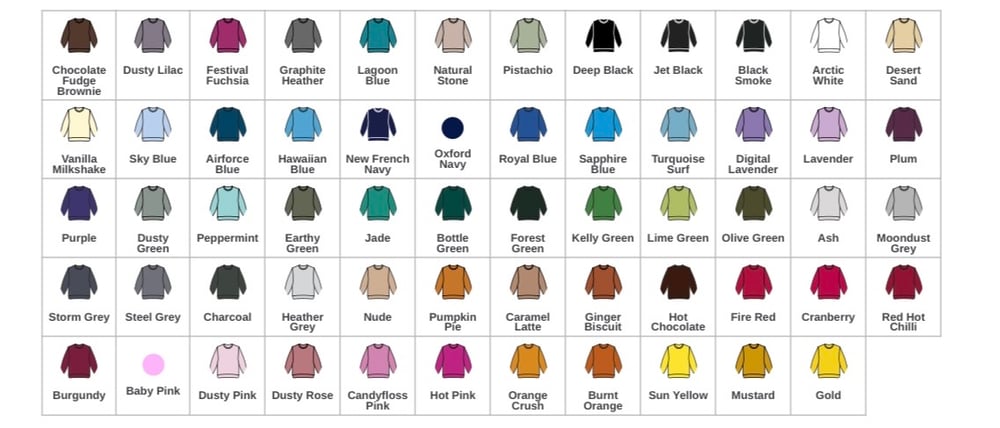 Image of “Signature” heart sweaters