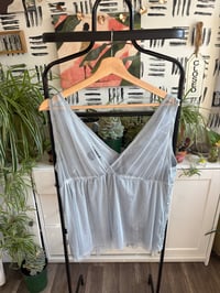 Image 2 of Fashion Nova sheer sequins top