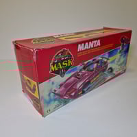 Image 3 of M.A.S.K Manta with figure, mask and Box