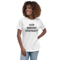 Image 1 of Women's Relaxed T-Shirt - White