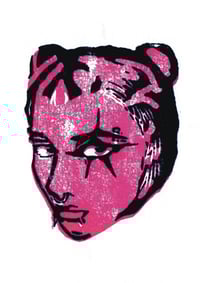 Image 4 of Tigra Linogravure 