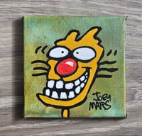 Image 1 of Spe 9 2.5x2.5 Inch Original Painting by Joey Mars 
