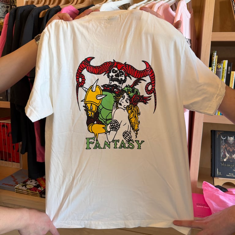 Secret Fantasy Swap Meet Shirt - WHITE **DAVE STYLE** Image 4