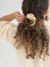 Image 1 of Gold scrunchie