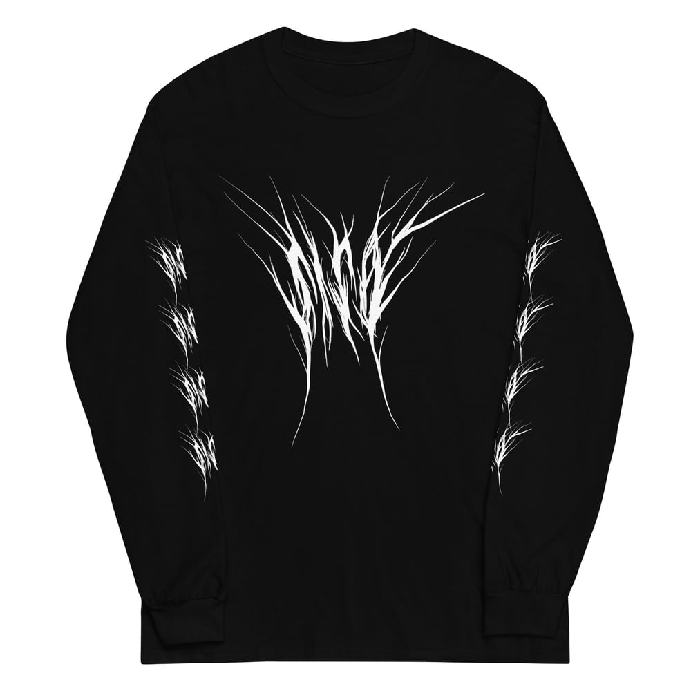 Image of 5150 x Inhell White Logo Long Sleeve Shirt