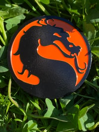 Mortal kombat orange pin 