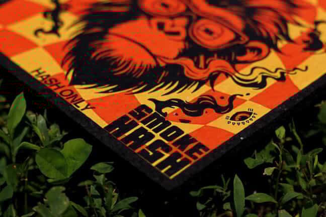Image of Heady Ape - Be Nice. Smoke Hash. Dab Mat (Limited Edition)
