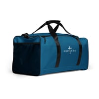 Image 3 of John 3:16 Duffle Bag Cerulean