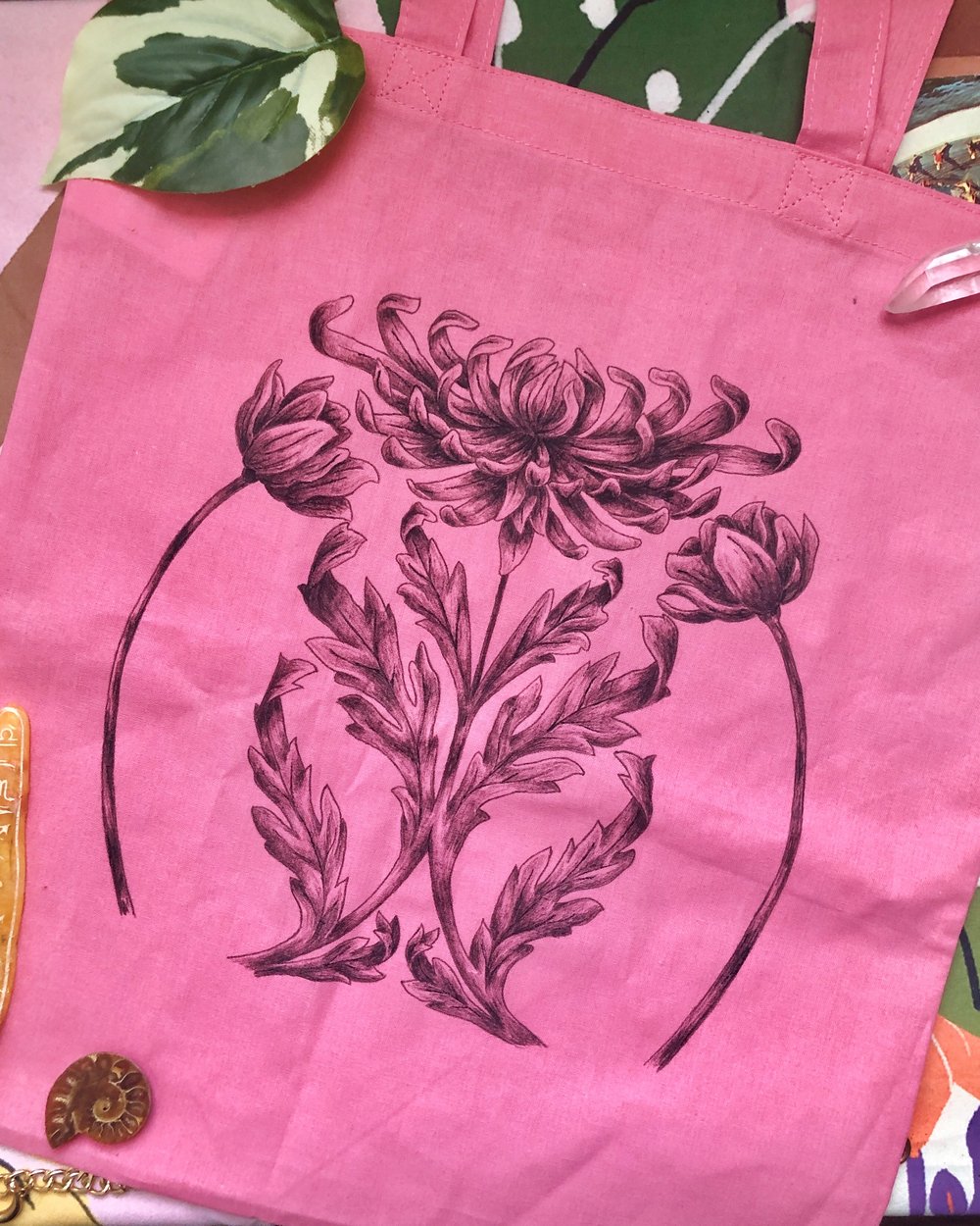 Image of Chrysanthemum Totebag