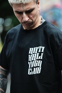 Image 5 of ANTI KALI YUGA CLUB /Shirt (Black/White)
