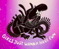 Image 3 of [PRE-ORDER] Alien Glitter Stickers + Mini Prints