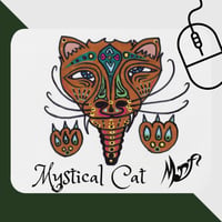 "Mystical Cat" Mouse Pad😸🖱️