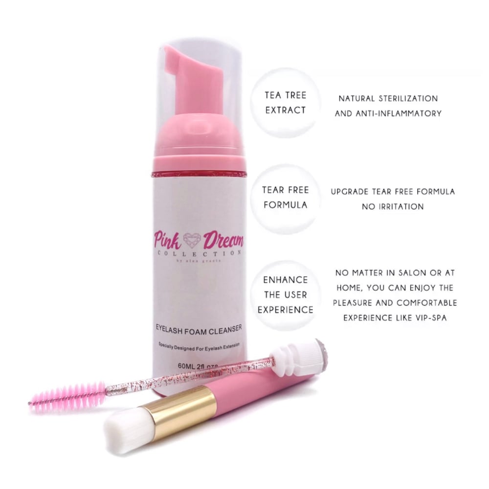 Image of Eyelash Foam Cleaner Kit