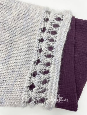 Image of Dusty Lavender Snuggle Wrap Set