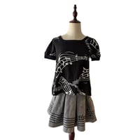 Image 3 of Mezzo Piano music note skirt