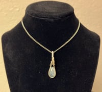 Image 2 of Aquamarine Wire Wrap 