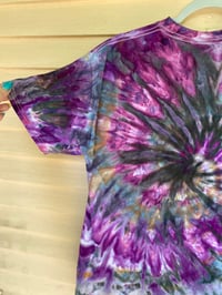 Image 6 of LARGE MILF Man I Love Frogs Tie Dye Shirt C8