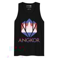 Cambodia Flag Logo Tank Top - Black