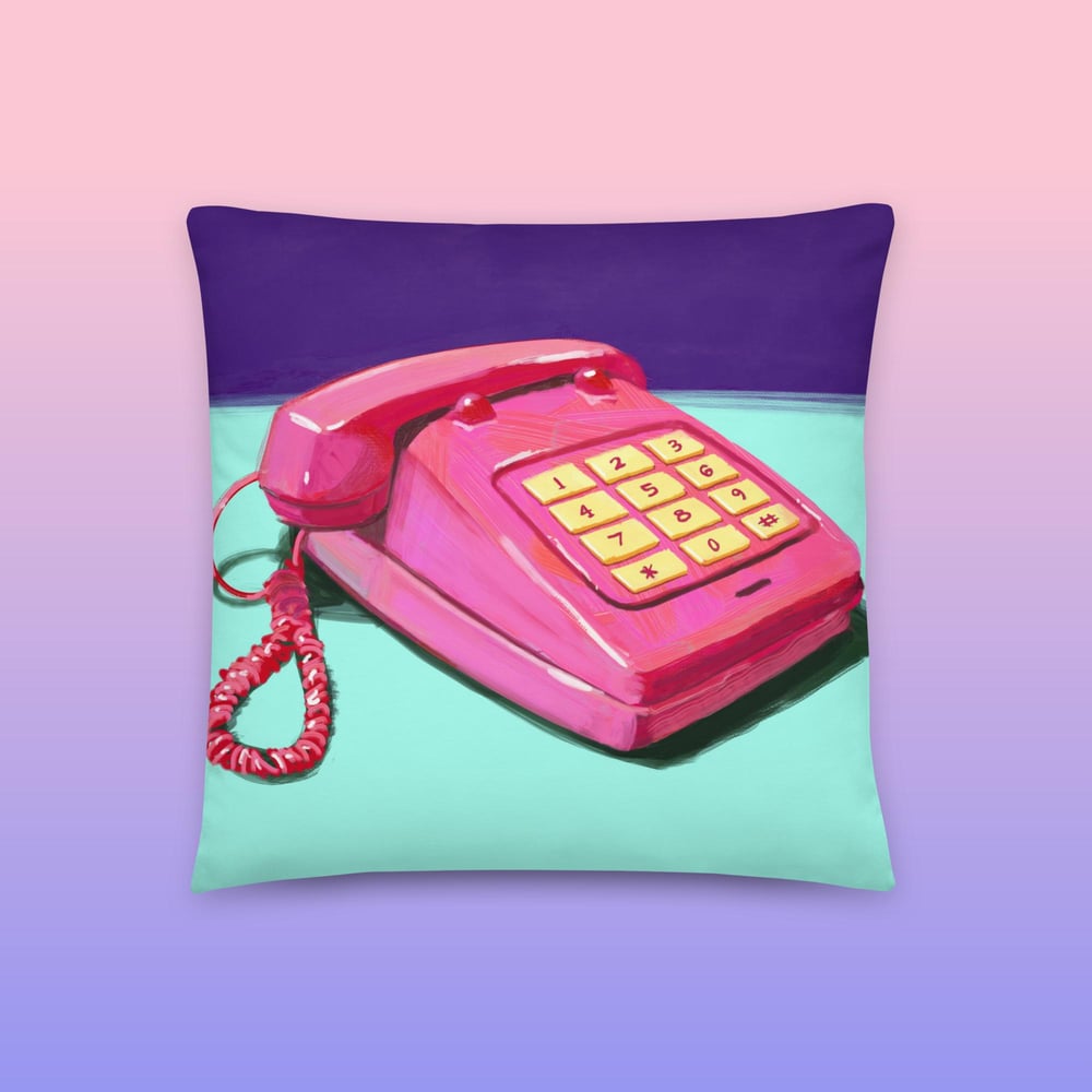 Image of Retro Telly Pillow