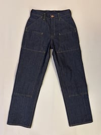 Image 1 of 31x32 "womens" double front indigo denim 245B