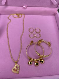 Image 1 of 4PC Gold Baby girl Dubai Set 