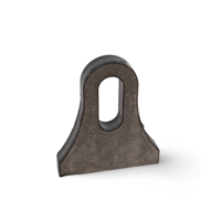 Weld-on Slotted Mounting Tab (Vertical)