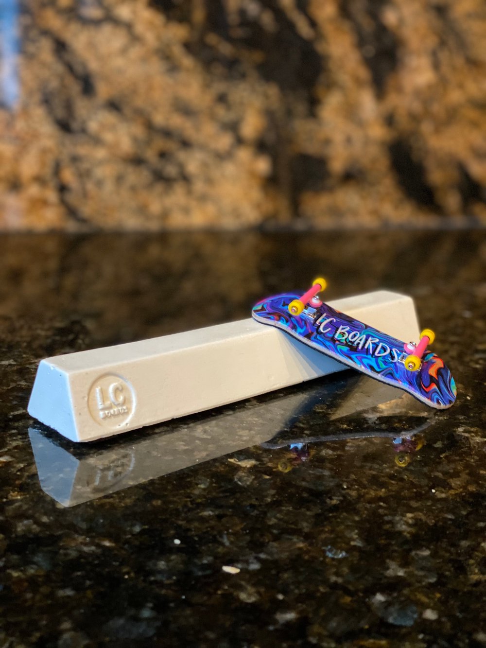 LC BOARDS FINGERBOARD CONCRETE PARKING CURB
