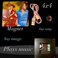 Magnet that plays music- any song
