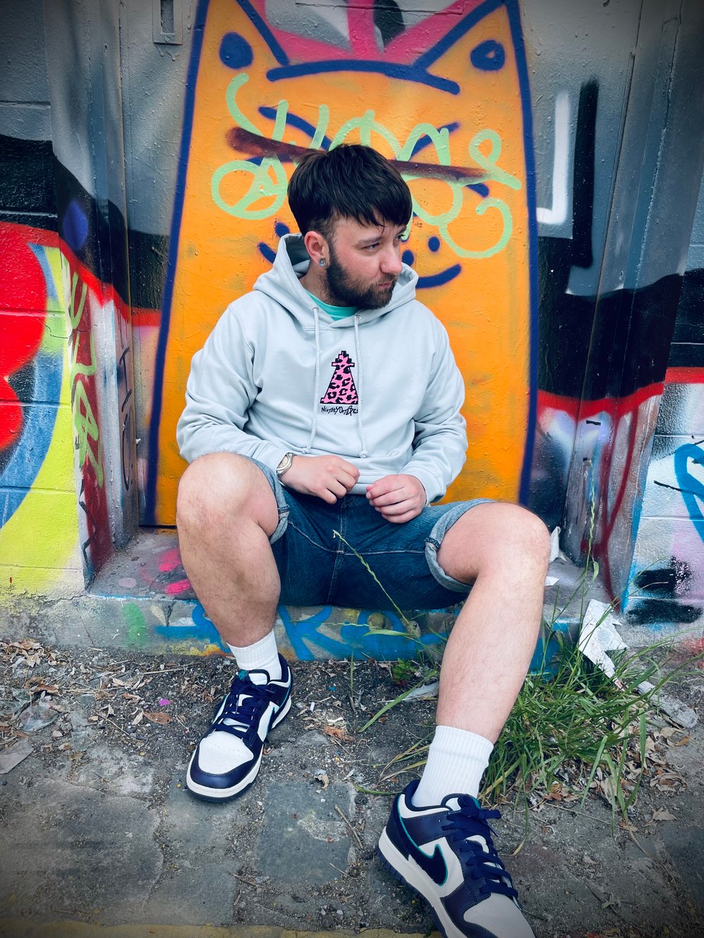 Image of Moon Grey Leopard Hoody