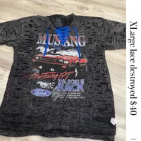 Xlarge Mustang RWB lace destroyed 
