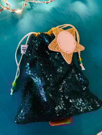 Pochon sapin glitter