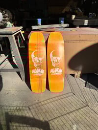 Image 1 of 9.125" Flathead Pool Shape - OG Skull - Honeycomb