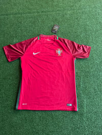 Image 1 of     Portugal Red Home Jersey – Classic Nike Edition