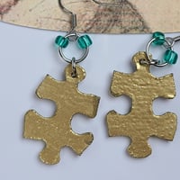 Image 3 of Puzzle Piece Earrings Script