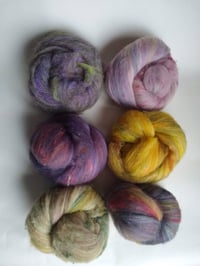 Image 3 of VIRTUAL ZOOM WORKSHOP Fiber Blending Color Theory: Heathers & Tweeds