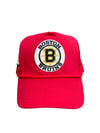 Vintage Art of Fame/ Red Trucker Hat/ Bruin Box Logo