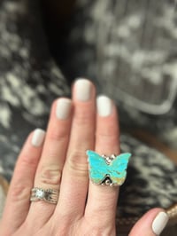 Image 3 of Kingman Butterfly Ring